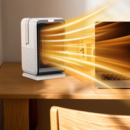 Desktop Warm Air Blower Home Office - Image 10